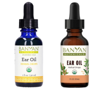 My recommendation is the banyam botanical ear Drops