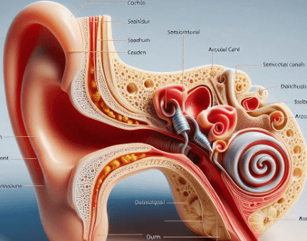 Elderly can suffer from permanent hearing loss due to destruction of the inner ear