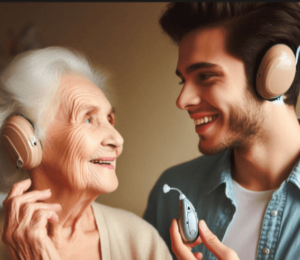 What is the most advanced hearing aid, old fashion hearing aids