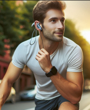 Running and cycling whilst wearing a hearing aid