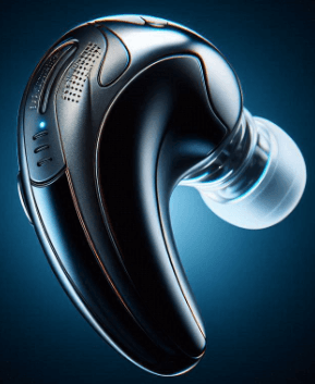 This image shows the future of hearing aid technology