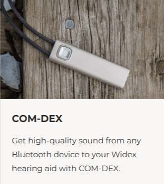 Widex Com Dex Hearing aid accessory