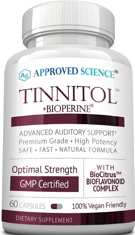 This is an image of Tinnitol, a supllement that claims to help bring relief to tinnitus customers