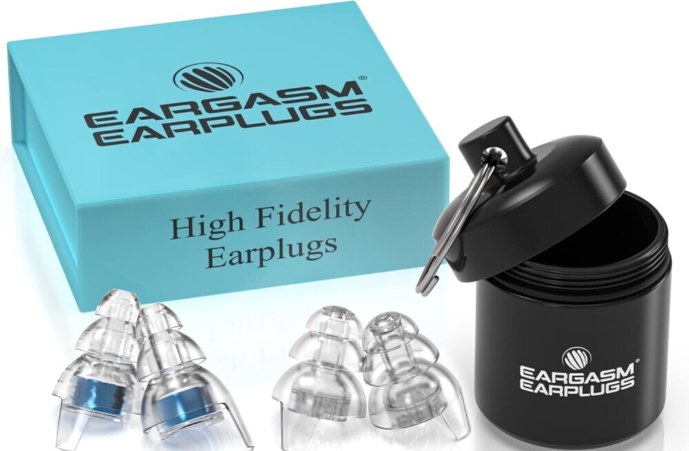 This is the eargasm high fidelity earplugs main image